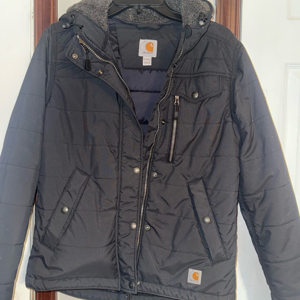 Carhartt women Black Quilted Jacket